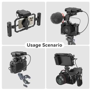 SmallRig Aluminum Power Bank Holder, Powerbank Mount Clamp Compatible with Width Range: 53 mm–84 mm (2.1–3.3 inches) and Thickness Range: 0 mm–18 mm (0–0.7 inch) Power Banks - BUB2336