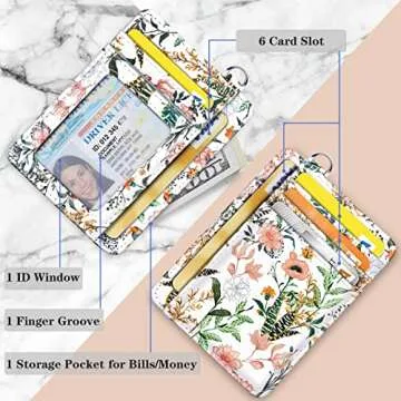 Coco Rossi Cute Small RFID Wallet for Women
