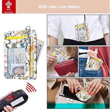Coco Rossi Cute Small RFID Wallet for Women