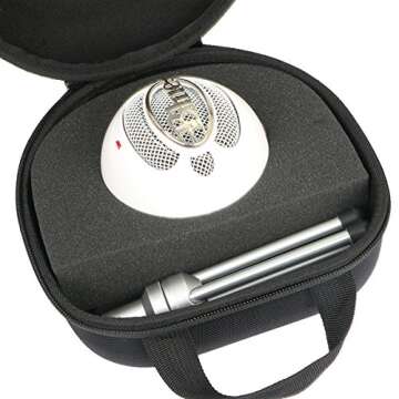 Durable Khanka Carrying Case for Blue Snowball Microphone