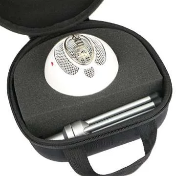 Durable Khanka Carrying Case for Blue Snowball Microphone