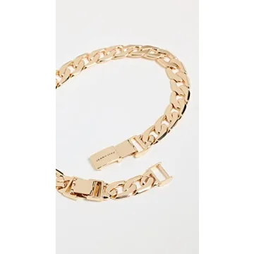 JENNY BIRD Henry Anklet High Polish Gold for Women