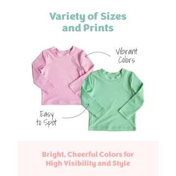 Caden Lane Boys' Rash Guard with UPF 50+, Quick-Dry