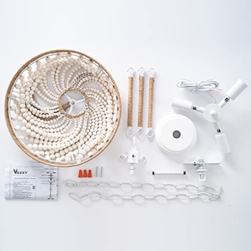 Stylish VILUXY Boho Chandelier for Modern Homes