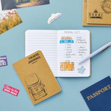 Paper Junkie A6 Notebook Bulk - 4x6 Brown Kraft Paper Lined Journals for Kids, Coworkers, Office Sch...