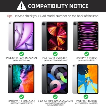 Premium Keyboard Case for iPad Air & Pro with Pencil Holder