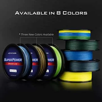 KastKing SuperPower Braided Fishing Line - 15 LB, 327 Yds