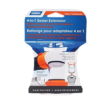 Camco 39735 4-n-1 Sewer Extension - Elevate Your RV Experience