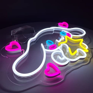 Cute Cinnamoroll Neon Sign - Adorable LED Wall Art for Kids