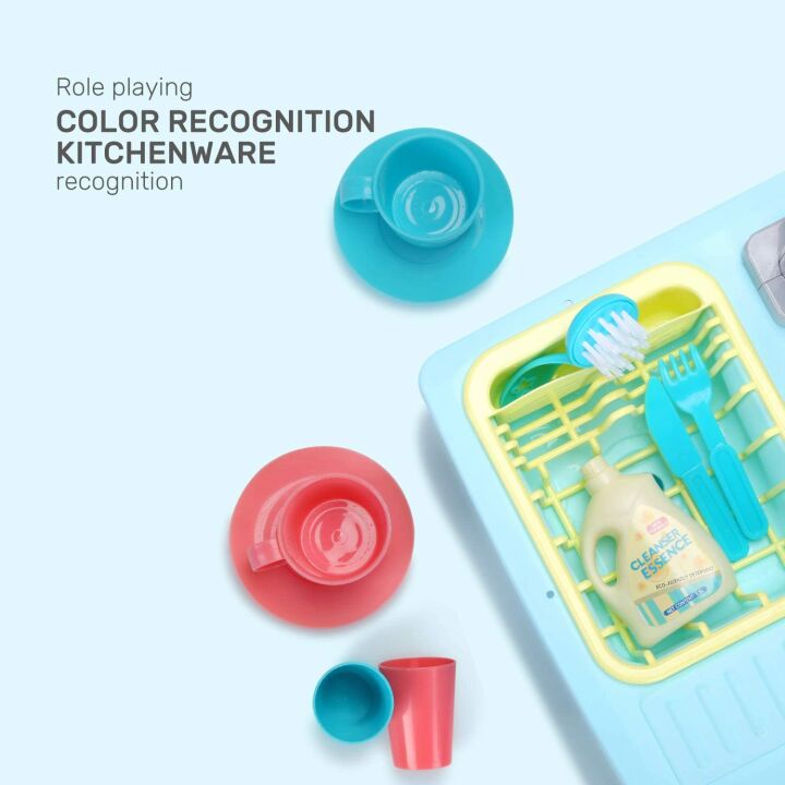 CUTE STONE Kitchen Sink Toys - Color Changing Fun!