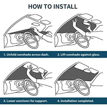 Star Wars Hoth Front Windshield Sunshade - 58x27