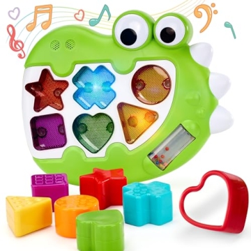 Musical Shape Sorter Toy for 1 Year Old Boys and Girls