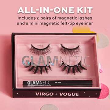Glamnetic Magnetic Eyelashes & Liner Kit - Sleek Beauty