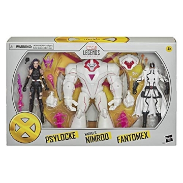 Hasbro Legends X-Men Psylocke Nimrod Fantomex 6-inch Figures