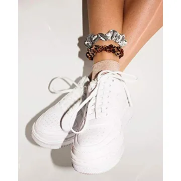 Emi Jay High Tea Scrunchie in Crumpet for Stylish Hair Accessory