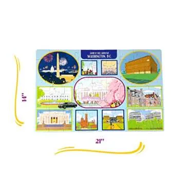 Explore Washington D.C. with Upbounders 72PC Puzzle