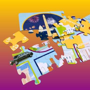 Explore Washington D.C. with Upbounders 72PC Puzzle