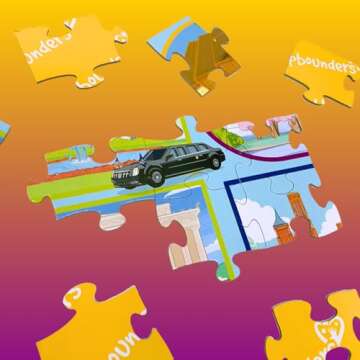 Explore Washington D.C. with Upbounders 72PC Puzzle