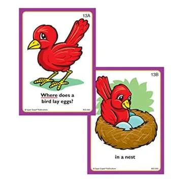 Ask and Answer Where Questions Fun Deck - Speech Skills Cards
