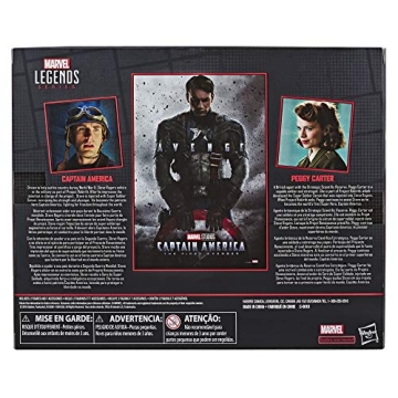 Marvel Legends Captain America & Peggy Carter 6-Inch Figures