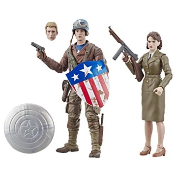Marvel Legends Captain America & Peggy Carter 6-Inch Figures