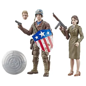 Marvel Legends Captain America & Peggy Carter 6-Inch Figures