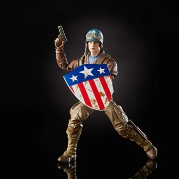 Marvel Legends Captain America & Peggy Carter 6-Inch Figures