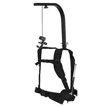 Happybuy 6.6lb - 22lb Capacity Video Film Camera Support System for 3 Axis Stabilized Handheld Gimbal Stabilizer Vest Camcorders Steadycam Body Mount Stabilization System