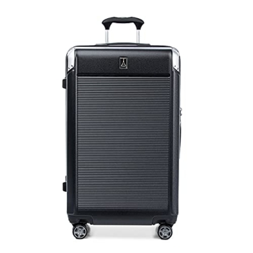 Travelpro Platinum Elite Hardside Expandable Checked Luggage, 8 Wheel Spinner, TSA Lock, Hard Shell ...