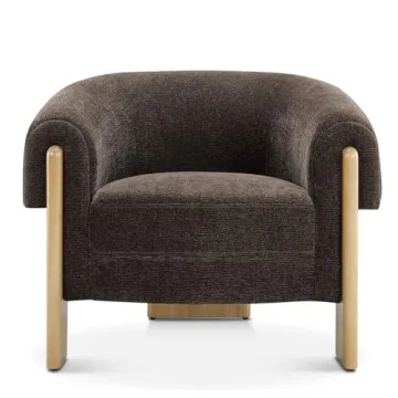 CHERS Mid-Century Modern Accent Chair - Stylish Velvet Lounge Chair for Any Space