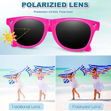 GINMIC Kids Sunglasses Bulk Pack for Parties and Fun