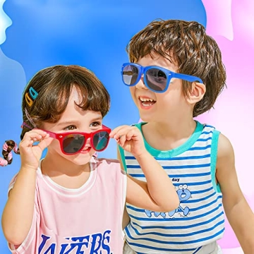 GINMIC Kids Sunglasses Bulk Pack for Parties and Fun