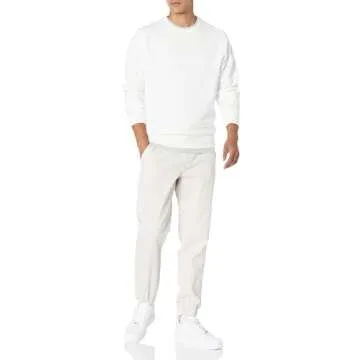 Amazon Essentials Men's Fleece Crewneck Sweatshirt - Cozy Comfort