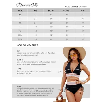 High Waisted Color Block Bikini for Women