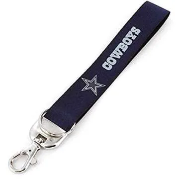 Aminco NFL Dallas Cowboys Deluxe Wristlet Keychain, 5