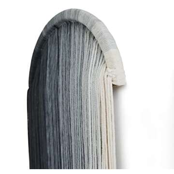 Macrame Wall Hanging Dip Dyed Macrame Wall Decor for Living Room Bedroom Boho Wall Decor 20"