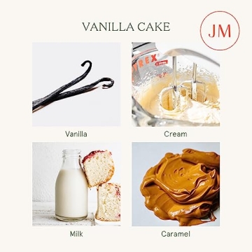 LA JOLIE MUSE Vanilla Cake Scented Candle for All