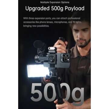 hohem iSteady M7 Gimbal Stabilizer for Seamless Video Shooting