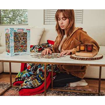 Marvel 3000-Piece Jigsaw Puzzle | Heroes Assemble Today!