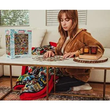 Marvel 3000-Piece Jigsaw Puzzle | Heroes Assemble Today!