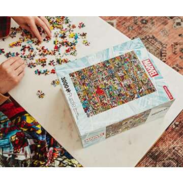 Marvel 3000-Piece Jigsaw Puzzle | Heroes Assemble Today!