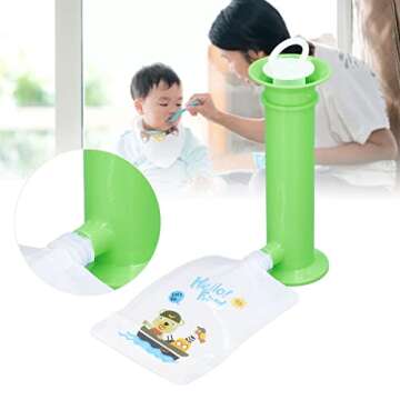 7pcs Food Pouch Maker for Healthy Kids' Snacks