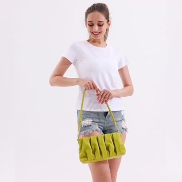 Stylish Green Women Shoulder Bag Pouch for All Occasions