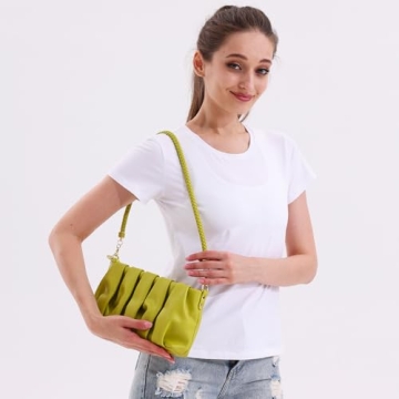 Stylish Green Women Shoulder Bag Pouch for All Occasions