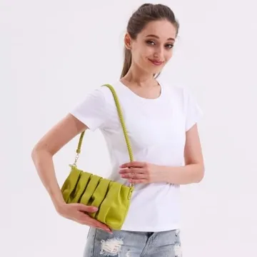 Stylish Green Women Shoulder Bag Pouch for All Occasions