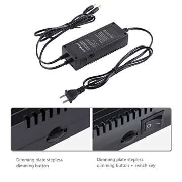 PULUZ Photo Studio Light Box Portable 200 X 120 X 80cm Light Tent LED 5500K Mini 240W Photography Studio Tent Kit with 1 Removable White Backdrop