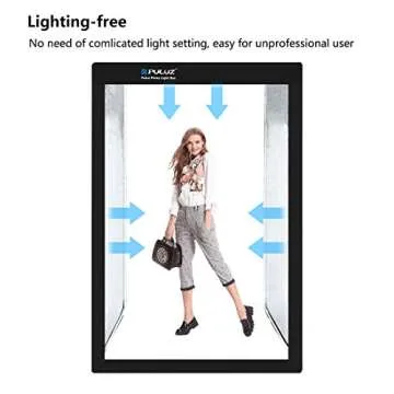 PULUZ Portable Photo Studio Light Box with LED Lighting