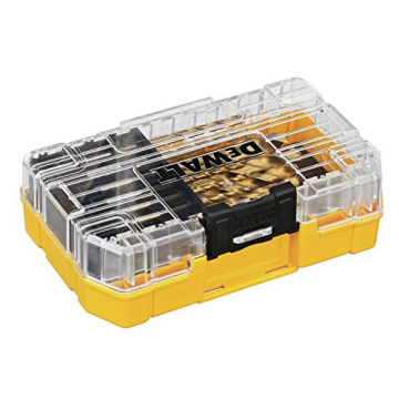 21-Piece DEWALT Titanium Nitride Drill Bit Set