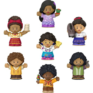 Fisher-Price Little People Toddler Toys Disney Encanto Figure Set, 7 Characters for Preschool Kids A...
