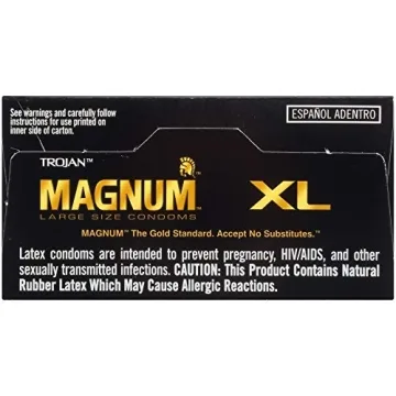 Trojan Magnum XL Large Size Condoms for Comfortable Protection